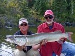 Joe Bucher & Spence Petros w musky