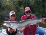 Joe Bucher & Spence Petros w musky